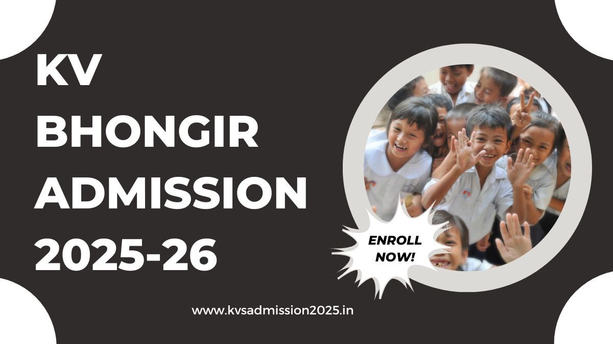 KV Bhongir Admission 2025-26