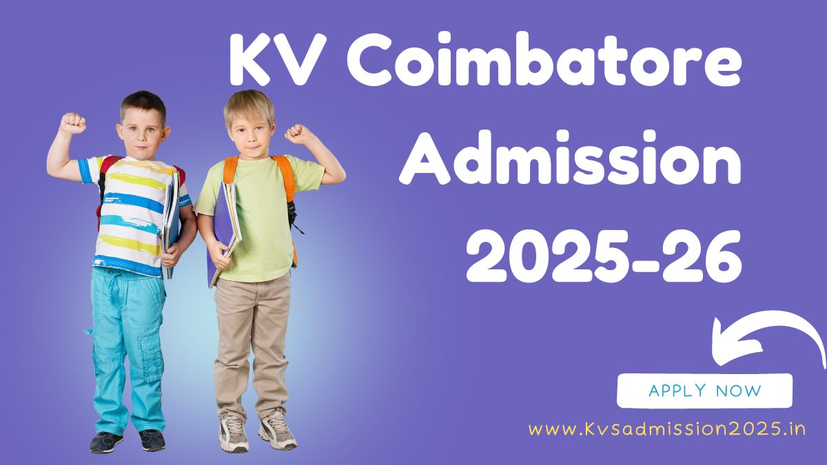 KV Coimbatore Admission 2025-26