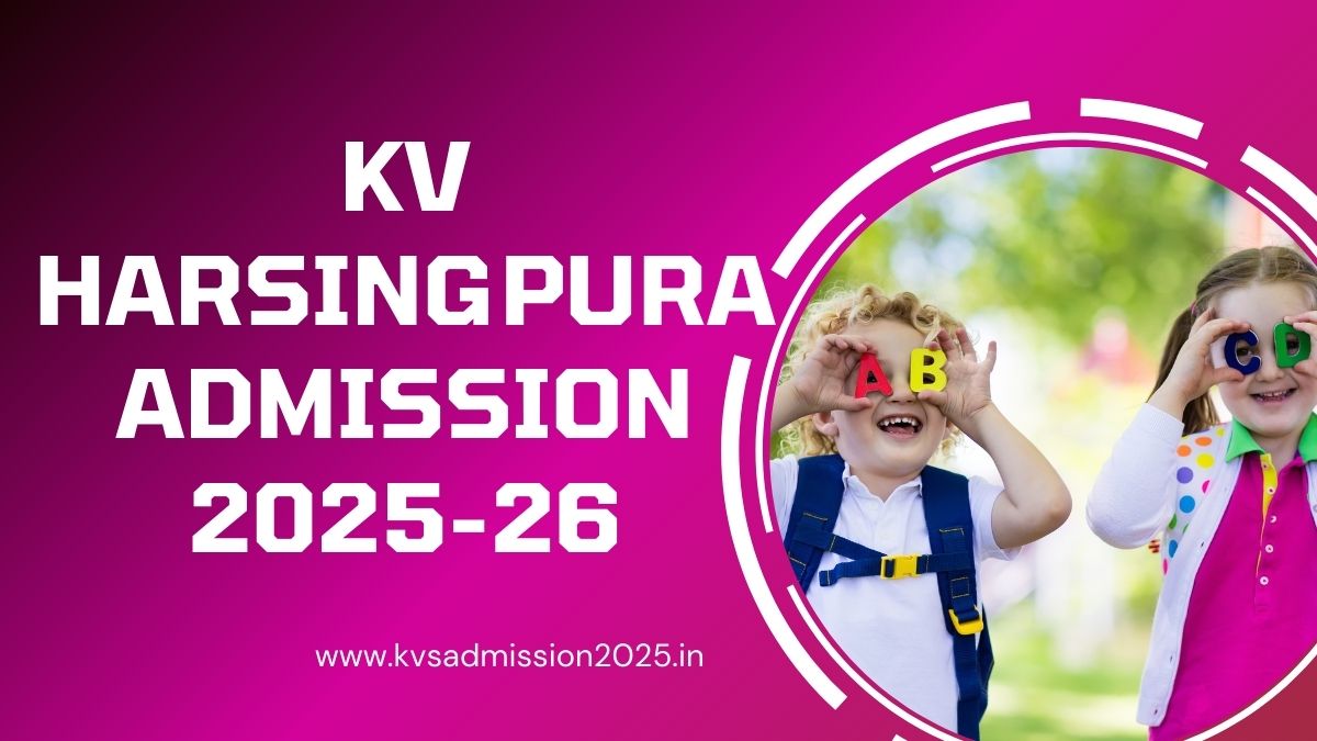 KV Harsingpura Admission 2025-26