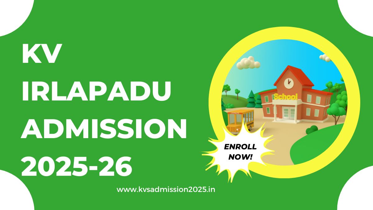 KV Irlapadu Admission 2025-26