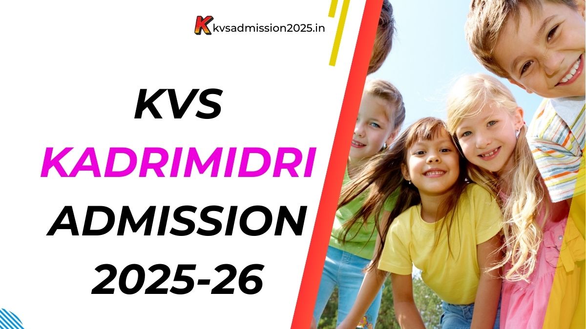 KV Kadrimidri Admission 2025-26