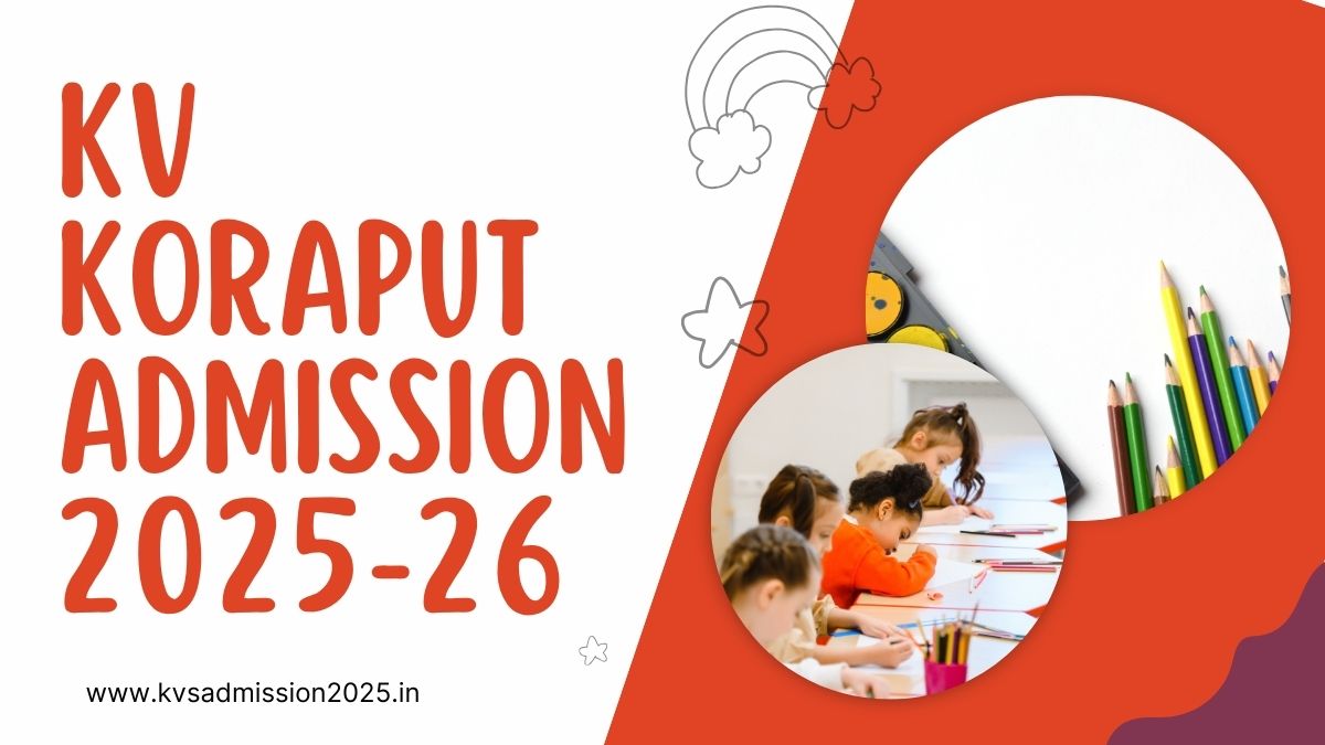 KV Koraput Admission 2025-26