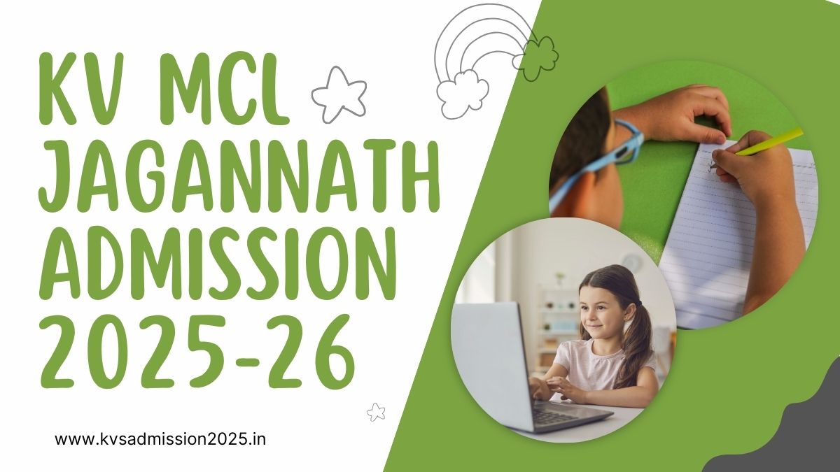 KV MCL Jagannath Admission 2025-26