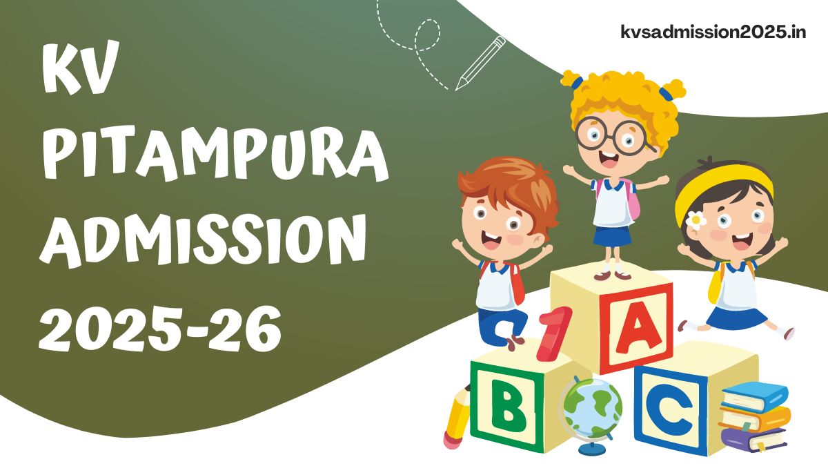 KV Pitampura Admission 2025-26