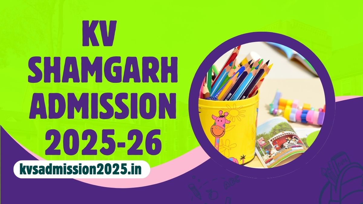 KV Shamgarh Admission 2025-26