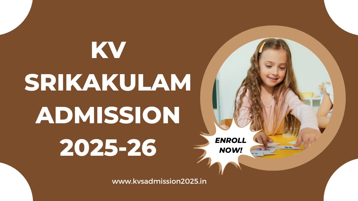KV Srikakulam Admission 2025-26