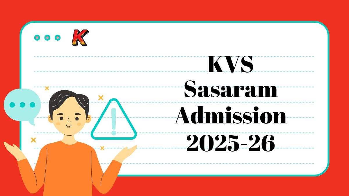 KV Sasaram Class-1 Admission 2025-26