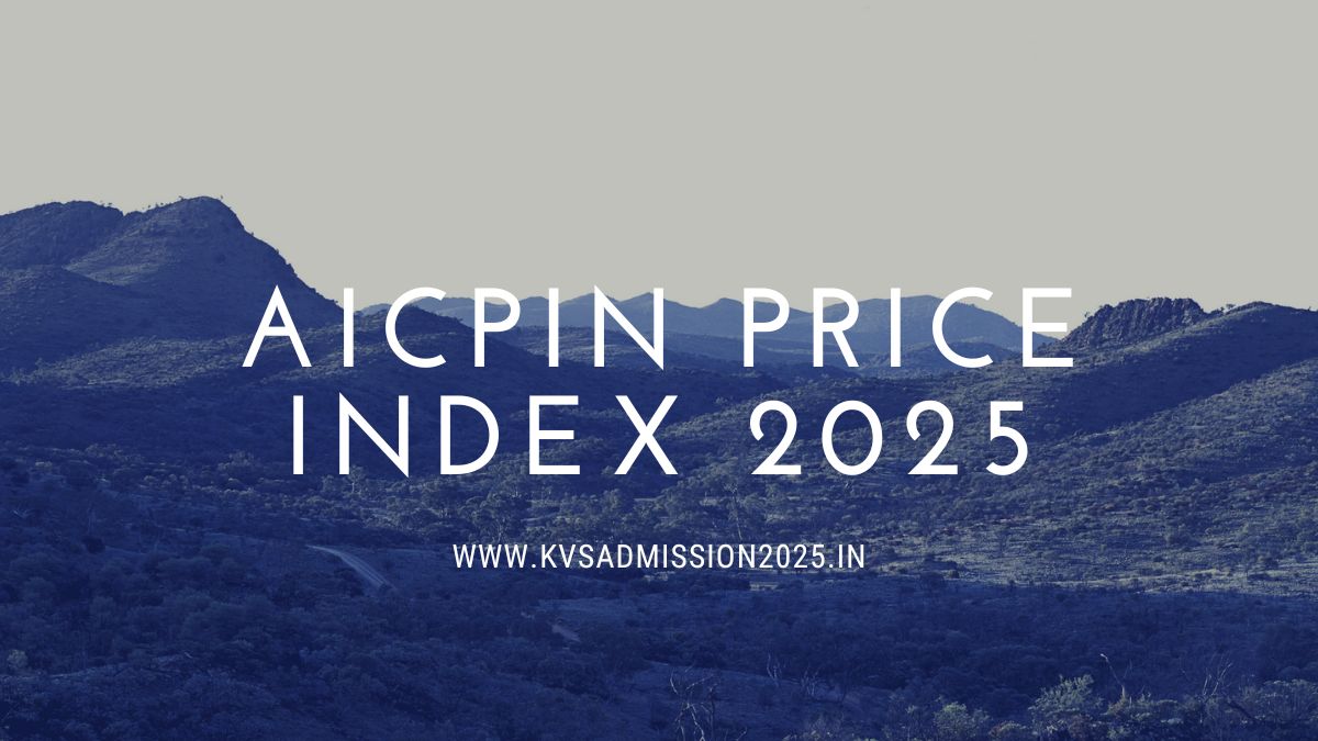 AICPIN Price Index 2025 Press Release