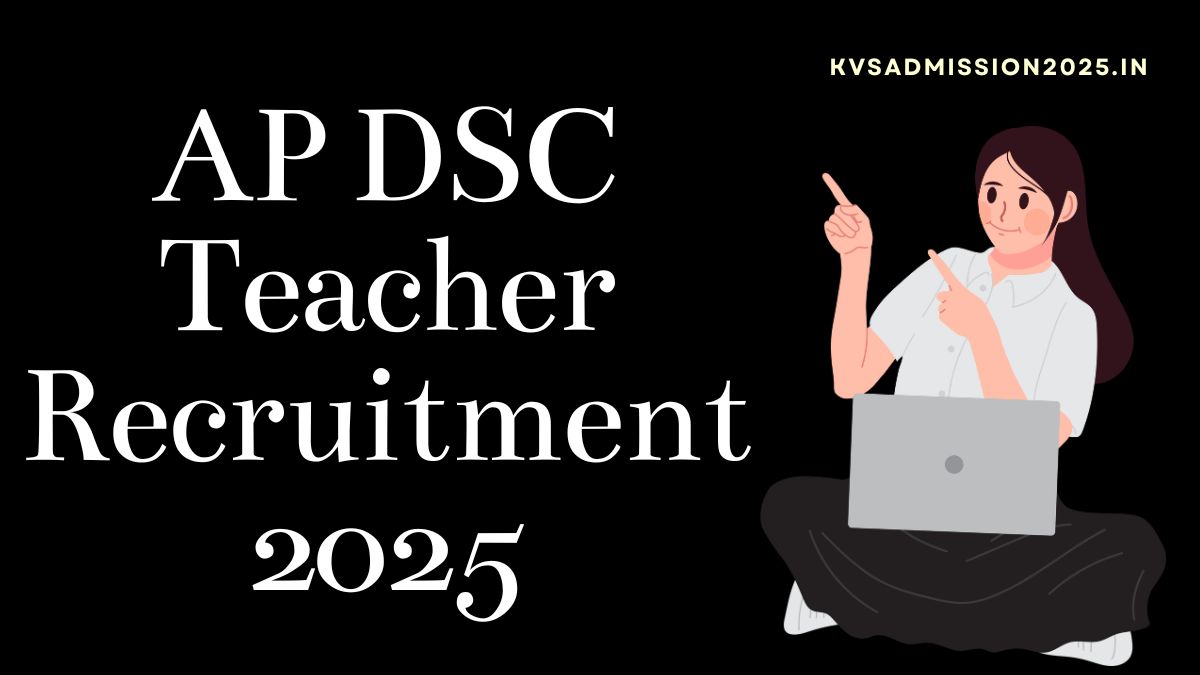 AP DSC Teacher Recruitment 2025