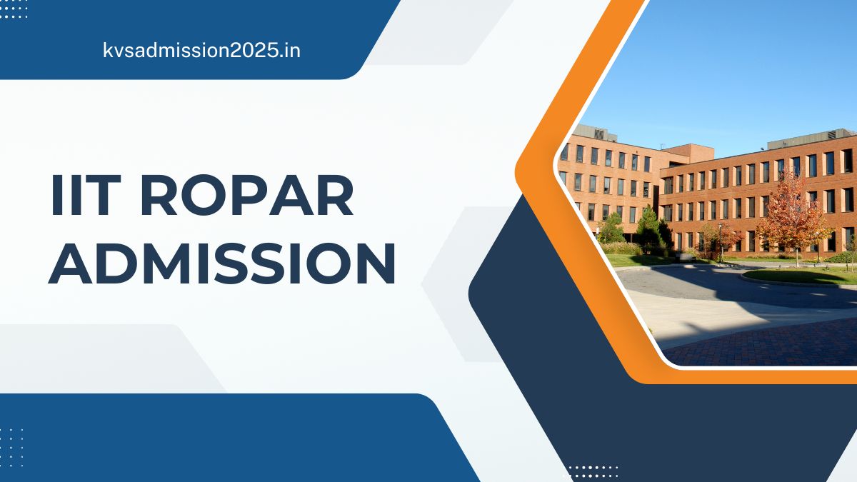 IIT Ropar Admission