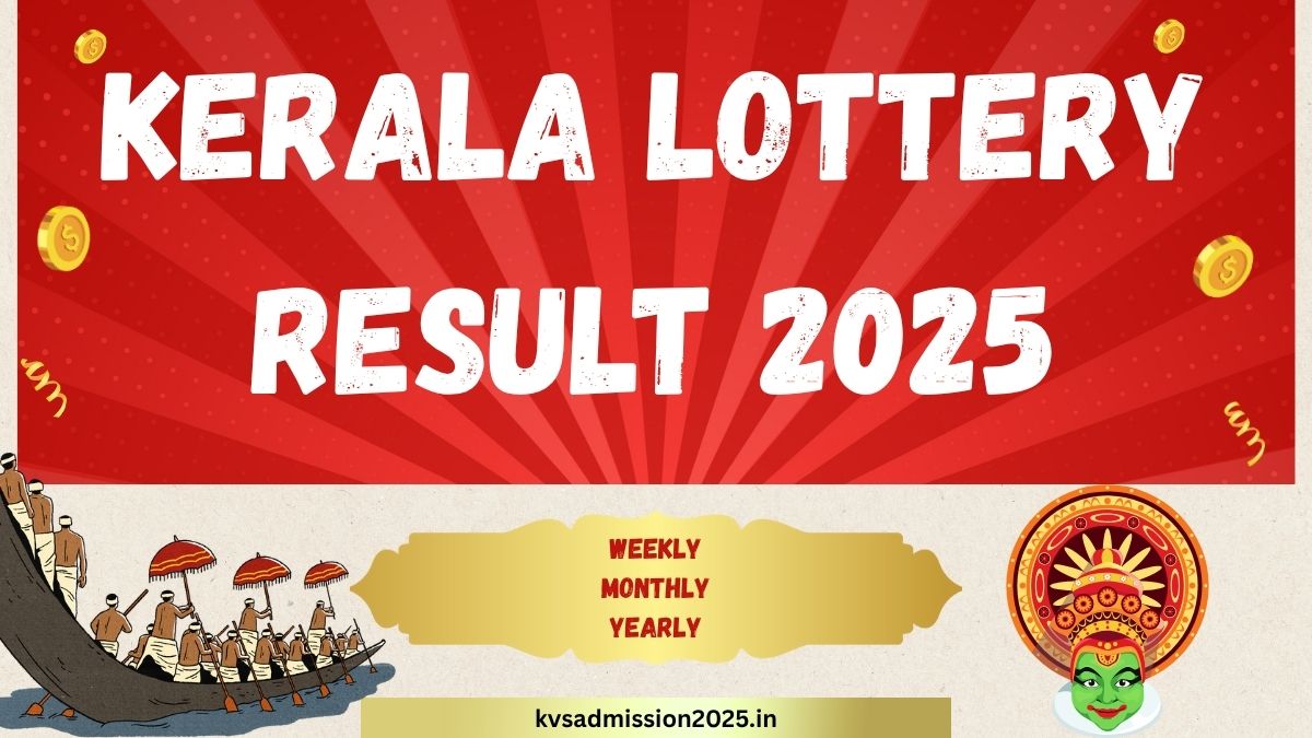 Kerala Lottery Result Chart 2025