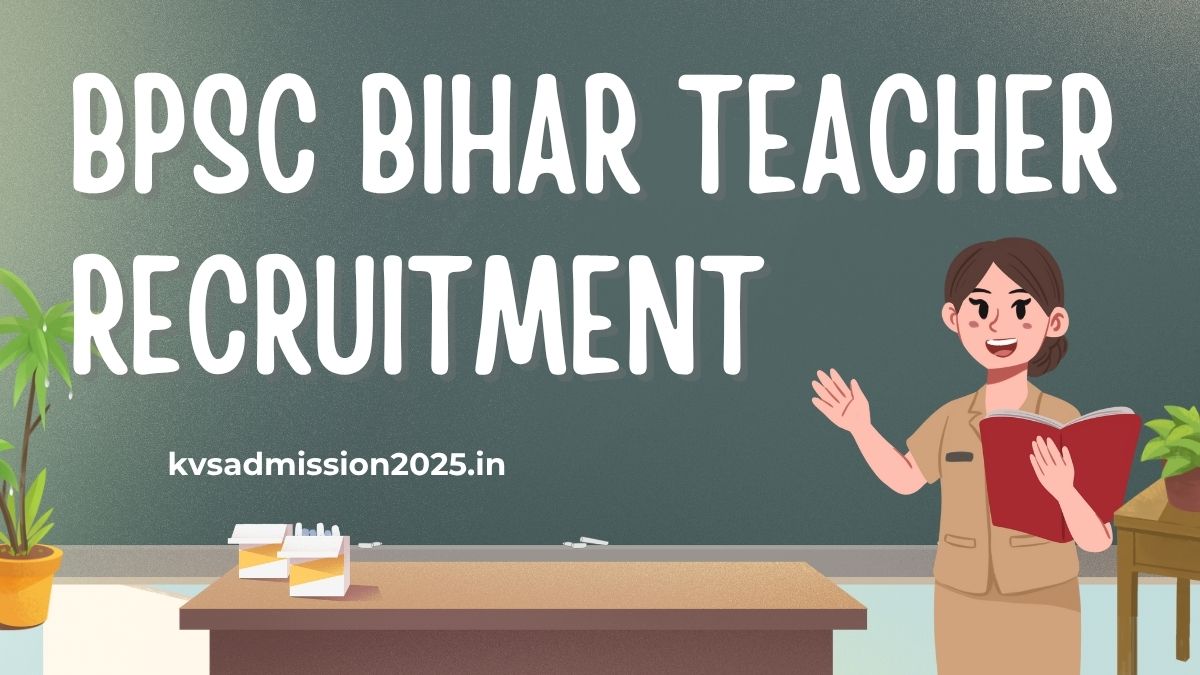 BPSC Bihar Teacher Recruitment