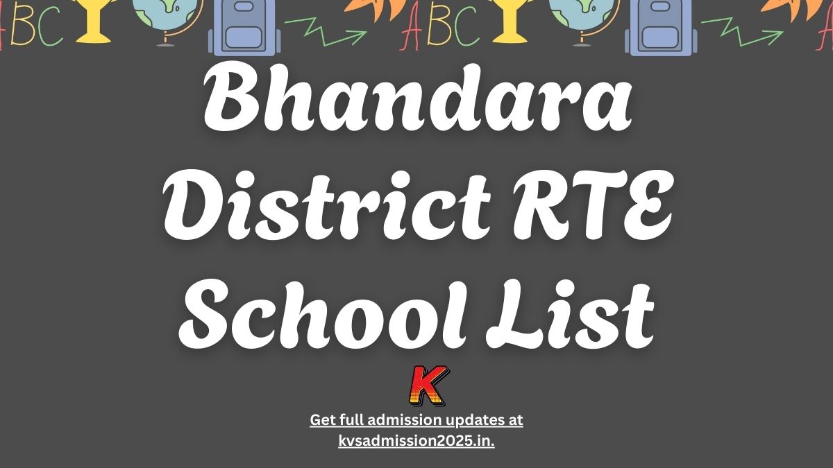 Bhandara District RTE School List