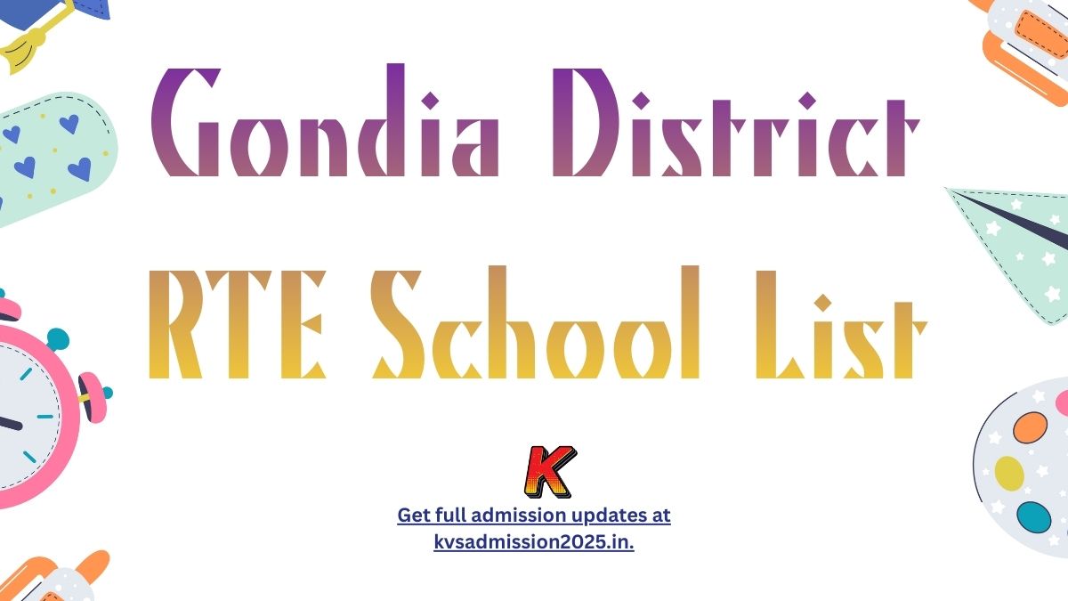 Gondia District RTE School List